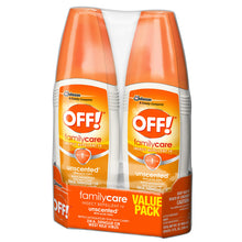 Load image into Gallery viewer, OFF! FamilyCare Insect Repellent IV Unscented, 6 oz (Pack - 1)