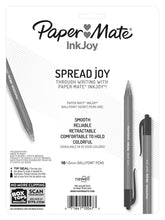 Load image into Gallery viewer, Paper Mate InkJoy 100RT Retractable Ballpoint Pens, Medium Point, Assorted, 16 Pack (1952706)