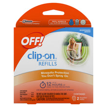 Load image into Gallery viewer, OFF! Clip On Refills (2 Count (Pack of 1))