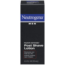 Load image into Gallery viewer, Neutrogena Men's Razor Defense Post Shave Lotion, 2.5 Ounce (Pack of 3)