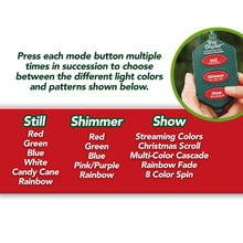 Load image into Gallery viewer, Star Shower Tree Dazzler LED Light Show by BulbHead (16 Light Patterns)