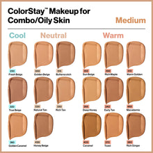 Load image into Gallery viewer, Revlon ColorStay Liquid Foundation Makeup for Combination/Oily Skin SPF 15, Longwear Medium-Full Coverage with Matte Finish, Mahogany (440), 1.0 oz
