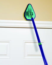 Load image into Gallery viewer, Clean Reach Deluxe Power Scrubber Bathtub Cleaner and Kitchen Brush with Metal Handle, Blue, Yellow, Green