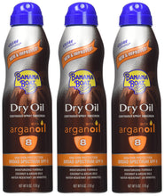 Load image into Gallery viewer, Banana Boat Sunscreen Ultra Mist Dry Oil Broad Spectrum Sun Care Sunscreen Spray - SPF 8, 6 Ounce(Pack of 3)