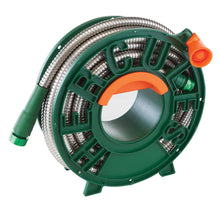 Load image into Gallery viewer, Pocket Hose Hercules Hose Stainless Steel Garden Hose by BulbHead, the Heavy Duty, Flexible, Kink Free, Tangle Free Hose (50 Feet)
