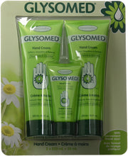 Load image into Gallery viewer, Glysomed Hand Cream Combo 3 Pack (2 X Large Tube 8.5 Fl Oz + 1 X Purse Size 1.7 Fl Oz)