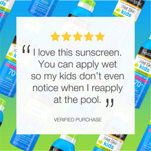 Load image into Gallery viewer, Neutrogena Wet Skin Kids Sunscreen Spray Mist, Water-Resistant and Oil-Free, Broad Spectrum SPF 70+ UVA/UVB Protection, Hypoallergenic, PABA-Free Non-Comedogenic, 5 oz