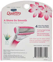 Load image into Gallery viewer, Schick Quattro for Women 4 Blade Razor Refills, Pack of 8