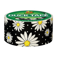 Load image into Gallery viewer, Duck 284565 Printed Duct Tape Single Roll, 1.88 Inches x 10 Yards, Crazy Daisy