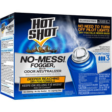 Load image into Gallery viewer, Hot Shot 100047495 HG-20177 No Mess Fogger, Aerosol, 3/1.2-Ounce, Model:100047, Pack of 1