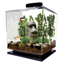 Load image into Gallery viewer, Tetra LED Cube Shaped 3 Gallon Aquarium with Pedestal Base