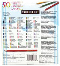 Load image into Gallery viewer, Sargent Art 22-7273 Watercolor Pencil Set, 50 Vibrant Colors